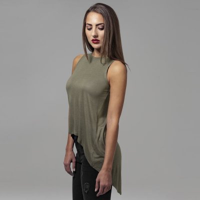 Urban Classics Ladies HiLo Viscose Olive – Zbozi.Blesk.cz