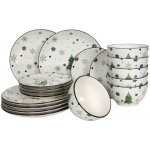 HIT Vánoční keramická jídelní sada stromeček 18 ks – Zboží Dáma