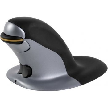 Fellowes Penguin Ambidextrous Vertical Mouse - Medium Wired