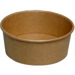 Miska papírová na salát 1300ml, 184mm kraft hnědá – Sleviste.cz
