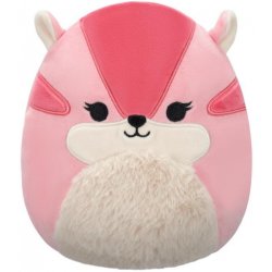 Squishmallows Chipmunk s chlupatým bříškem Dianalee 20 cm