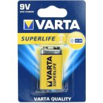 Varta Superlife 9V 1ks 2022101411 – Zboží Mobilmania