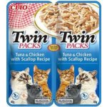 Twin Packs Tuna & Chicken in Scallop Broth 2 x 40 g – Hledejceny.cz