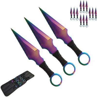 Chladné Zbraně "RAINBOW BULLETS" - 12 ks! – Sleviste.cz