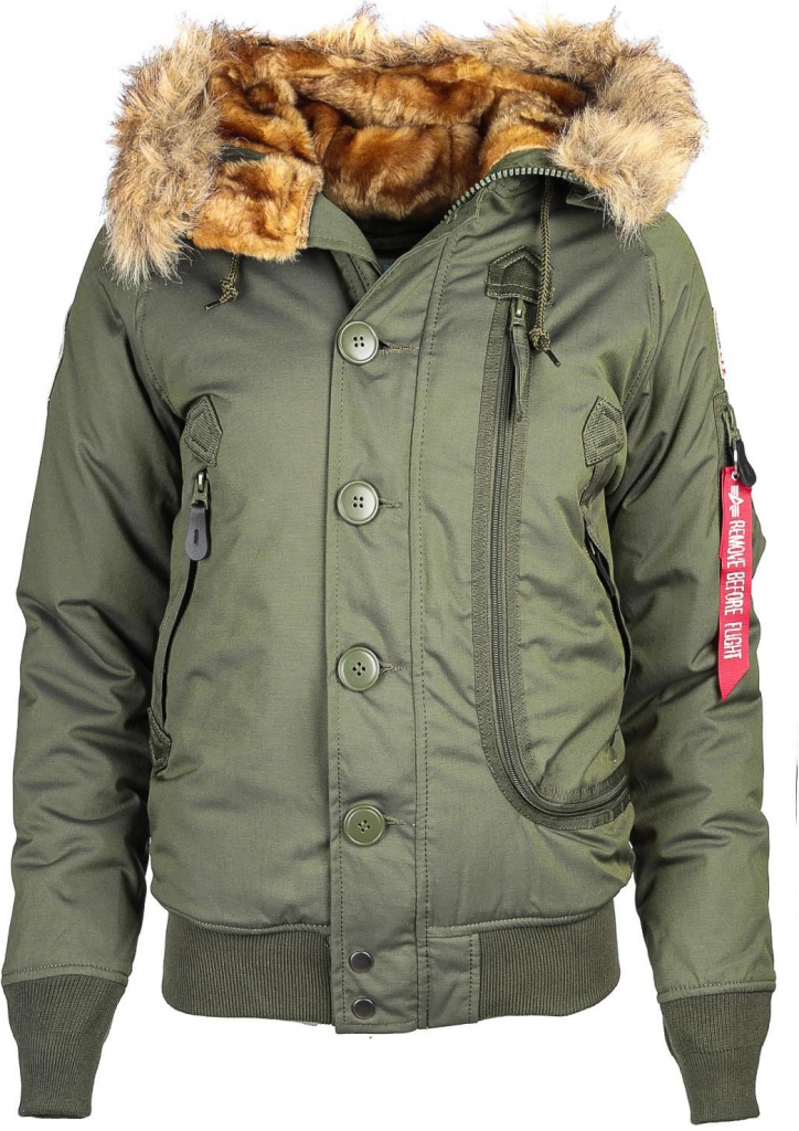 alpha industries polar jacket svl wmn