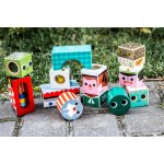 Vilac chrastící senzorické kostky Moře – Zboží Dáma