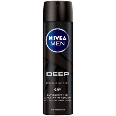 Nivea Men Deep deospray 150 ml – Zboží Mobilmania