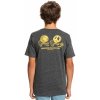 Dětské tričko Quiksilver New World Ss Yth charcoal heather