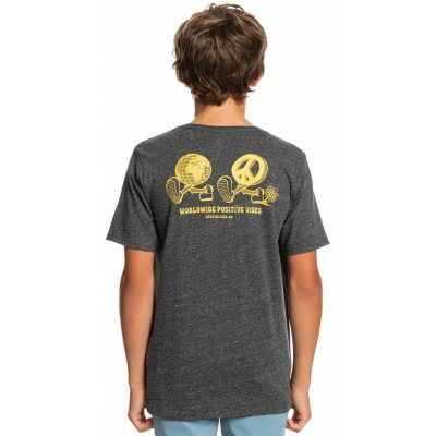 Quiksilver New World Ss Yth charcoal heather