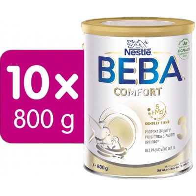 BEBA 3 Comfort 5 HMO 10 x 800 g – Zbozi.Blesk.cz