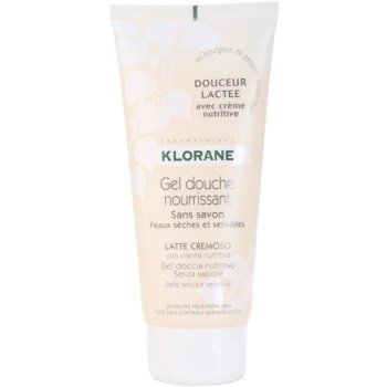 Klorane Hygiene et Soins du Corps Douceur Lactee vyživující sprchový gel Nourishing Shower Gel 200 ml