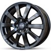 Alu kolo, lité kolo Platin P58 6,5x15 4x100 ET38 full black