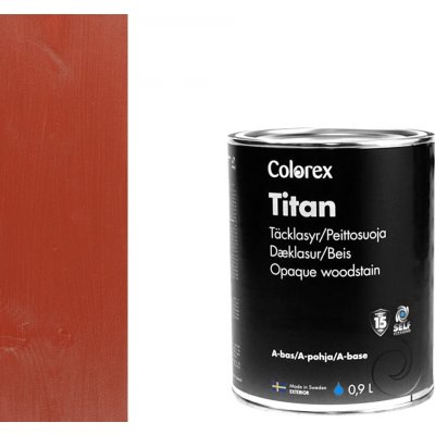 Colorex Titan 0,9 l červená