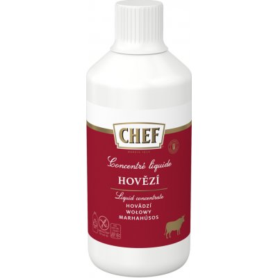 Chef Hovězí tekutý koncentrát 1 l – Sleviste.cz