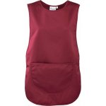 Premier Workwear Dámský tabard s velkou nakládanou kapsou vínová Pantone 216 S PW171 – Hledejceny.cz