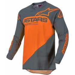 Alpinestars Racer SUPERMATIC černo-antracitovo-oranžový