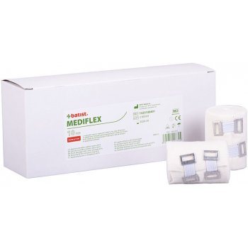 Mediflex Obinadlo pružné 60 % tažnost 6 cm x 5 m 10 ks