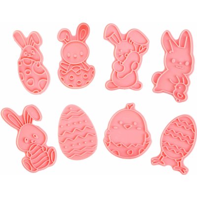 SADA VYKRAJOVÁTEK VELIKONOČNÍ 8KS 4-6CM PLAST – Hledejceny.cz