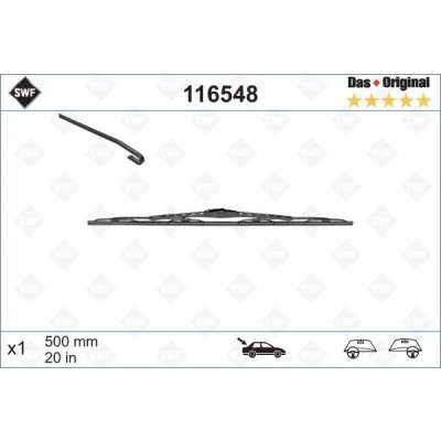 SWF Das Rear 500 mm 116548 – Hledejceny.cz
