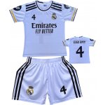 Numberoplus Premium dětský fotbalový dres komplet FC Real Madrid Sergio Ramos.Č.04 – Zboží Mobilmania