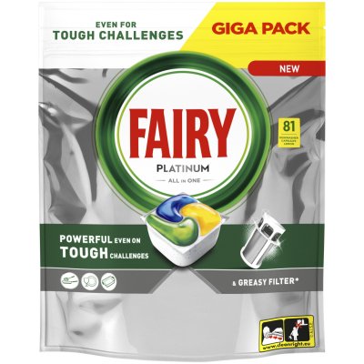 Fairy Original tablety do myčky Citron 81 ks – Zboží Mobilmania