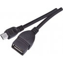 Emos SB7400 USB2.0 A/F- MICRO B/M OTG, 15cm