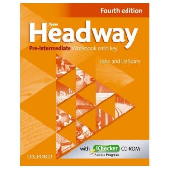 New Headway Pre-Intermediate Workbook Fourth Edition with Key + iChecker CD-rom