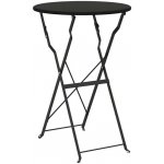 OMAXI 843050 Bistro stolek Antracit Ø50x71 cm Práškově lakovaná ocel – Hledejceny.cz