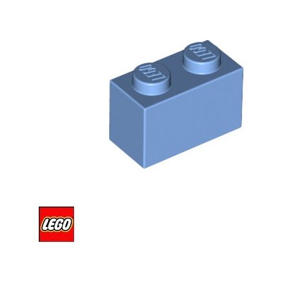LEGO® 3004 Kostka 1x2 Světle-Modrá – Zbozi.Blesk.cz