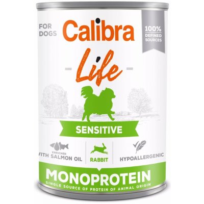 Calibra Dog Life.Sensitive Rabbit 400 g – Hledejceny.cz