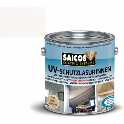 Saicos UV ochranná lazura vnitřní 2,5 l bezbarvá – Zbozi.Blesk.cz