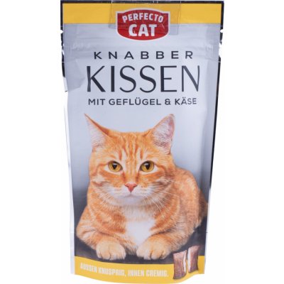 Perfecto Cat Plněné polštářky se sýrem 50 g – Zbozi.Blesk.cz