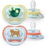 Philips Avent Dudlík Ultra air modrá/zelená obrázek chlapec 2ks – Zboží Dáma