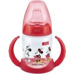 Nuk lahvička na učení Mickey s kontrolou teploty červená 150 ml – Hledejceny.cz