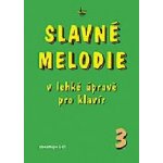Slavné melodie 3 v lehké úpravě pro klavír + CD 1481072 – Zboží Dáma