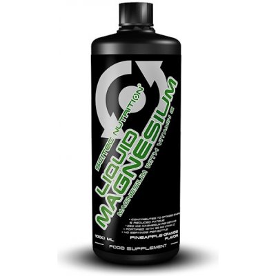 Scitec Nutrition Liquid Magnesium ananas Pomeranč 1 l