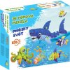 3D puzzle Kids World 3D pěnové puzzle Mořský svět 235 ks