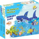 Kids World 3D pěnové puzzle Mořský svět 235 ks – Hledejceny.cz