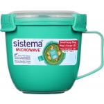 Sistema Microwave Hrnek na polévku 565 ml mátová – Zbozi.Blesk.cz
