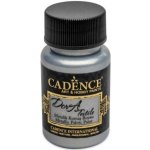 Textilní barva Cadence stříbrná 50 ml – Hledejceny.cz
