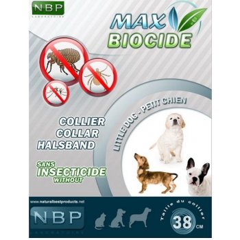 Max Biocide Antiparazitní obojek pro malé psy 38 cm