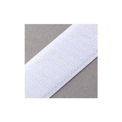 SJ 3572 samolepicí suchý zip 3M pro extrémní teploty, šíře 25mm, cena za 1 běžný metr, háček bílý, exteriér a interiér – Zboží Dáma