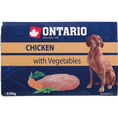 Ontario Chicken with vegetable 320 g – Zbozi.Blesk.cz