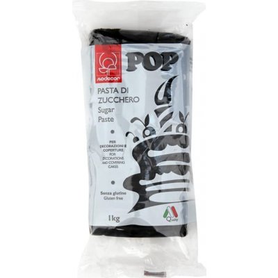 Modecor Pop Sugar Paste černá 1 kg