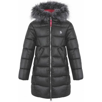 Loap Intimoss V21J dívčí zimní kabát černý – Zboží Mobilmania