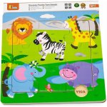 Viga puzzle 24 dílků zoo – Sleviste.cz