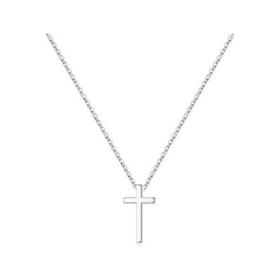 Šperky4U Ocelový náhrdelník s křížkem a OPD0347-ST – Sleviste.cz