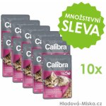 Calibra Kitten krůtí & kuřecí v omáčce 10 x 100 g – Hledejceny.cz