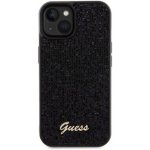 Pouzdro Guess PU Square Mirror Script Logo iPhone 15 černé – Zboží Mobilmania