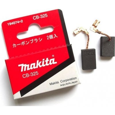Makita 194074-2 sada uhlíků (kartáčů) CB-325 – Zboží Mobilmania